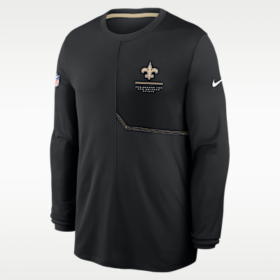 New Orleans Saints Sideline Coach Men's Nike Dri-FIT NFL Long